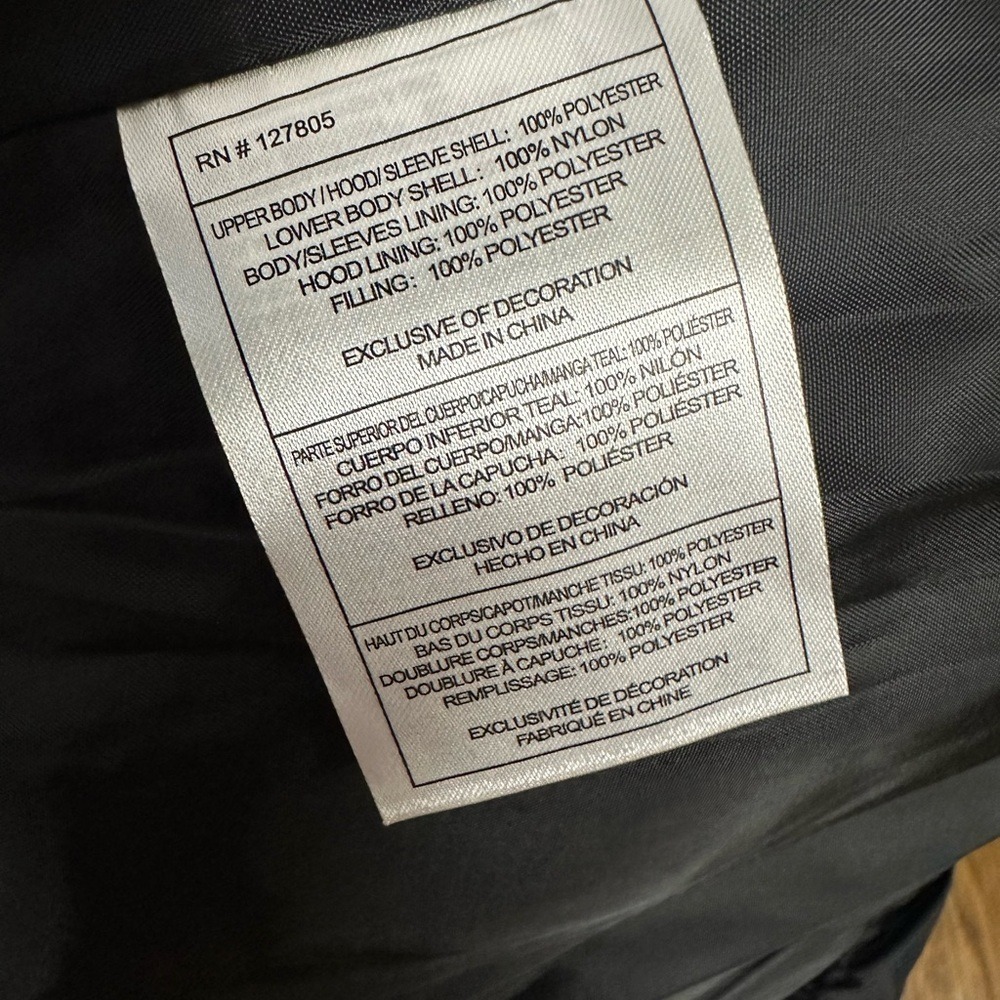 Canadá Weathergear Women's Puffy with Sherpa Hooded Jacket Size Large - Picture 8 of 9